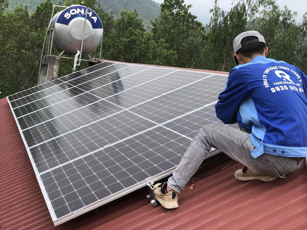 Lắp đặt đấu nối Combo hệ 12kw